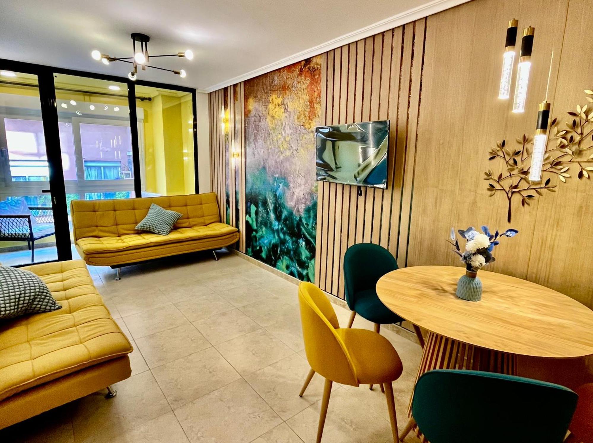 Elegante Apartamento Tres Colores Alicante Kültér fotó